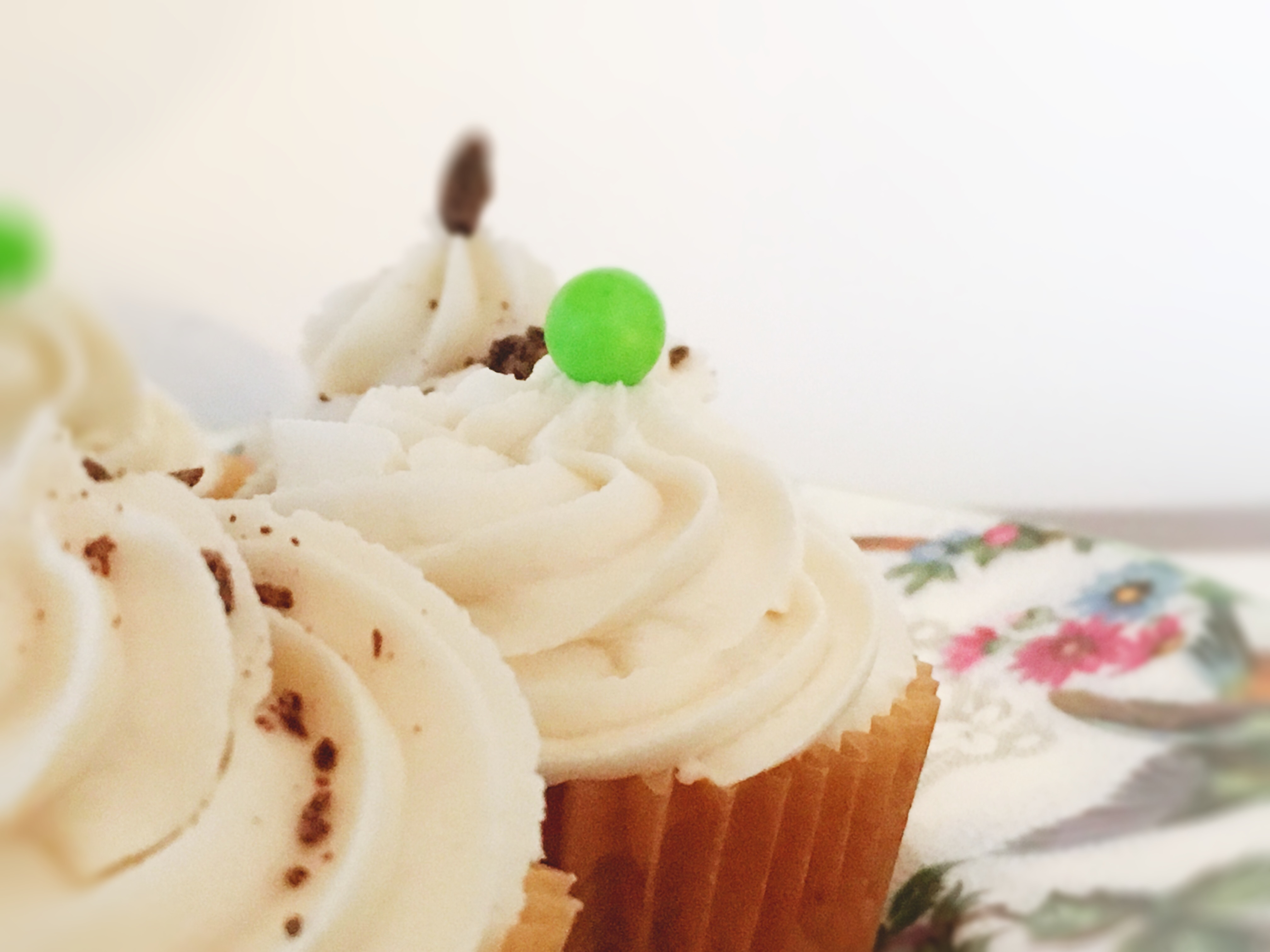 Pear and Chocolate Cupcakes