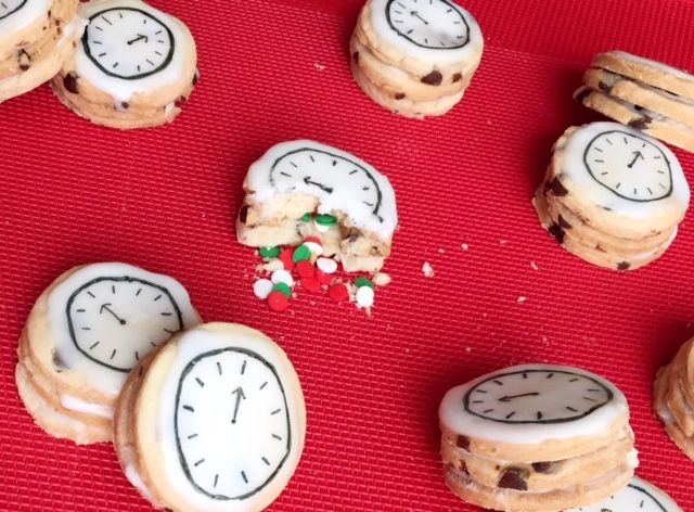 New Year's Eve Confetti Cookies