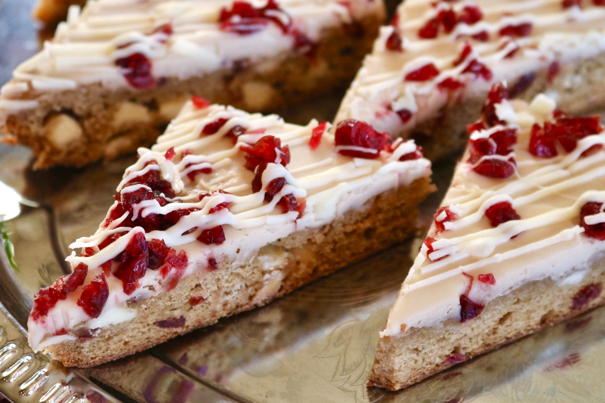 belle of the kitchen cranberry bliss bars